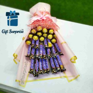Delightful Snickers Chocolate Bouquet