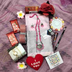 Shine Bright in Pink Premium Gift Box for Special Moments