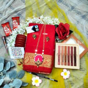 Red Elegance  A Gift Box Full of Love & Tradition