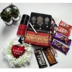 Maslais cotton saree gift package