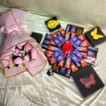 Luxury Chocolate Explosion Box with Artificial Flower Bouquet The Perfect Gift of Love & Joy