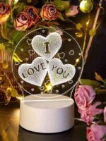 Light Up Your Love “I Love You” 3D LED Lamp