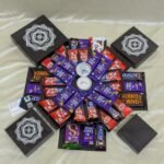 Chocolate Explosion Surprise Box with Ring