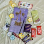 💜 Royal Purple Saree Gift Hamper