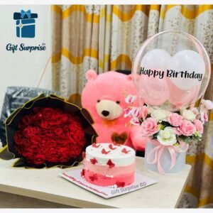 Luxury Birthday Decoration Gift Set for Her