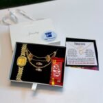Jewelry Gift Set with Watch, Necklace & Earrings